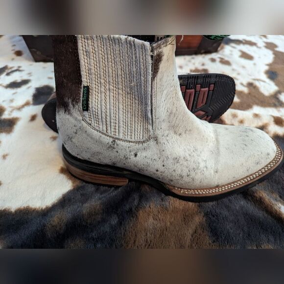 Cristeros Cowhide Boots (short boots) Size MEX 26.5 Equivalent to US 8-9 - Picture 1 of 5
